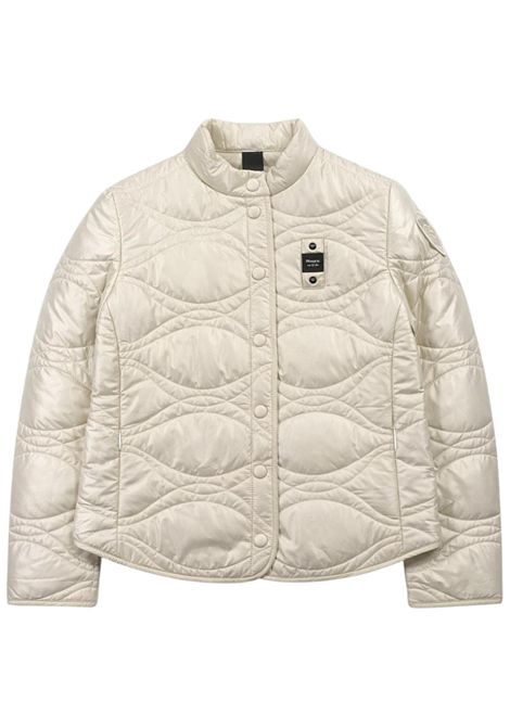 Giubbino bambina bianco BLAUER | 02383BIANCO