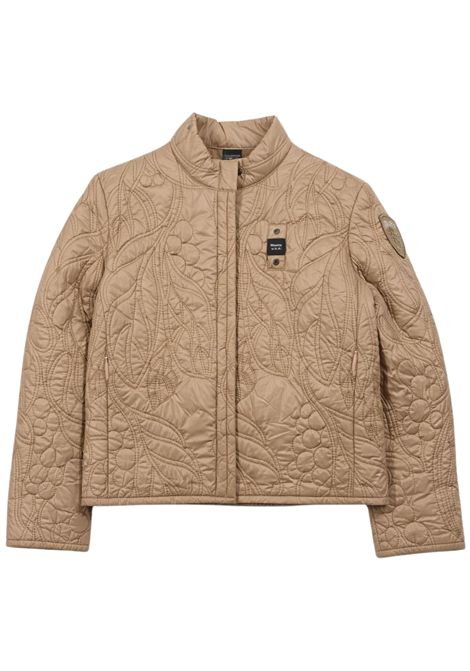 Giubbino bambina beige BLAUER | 02384BEIGE