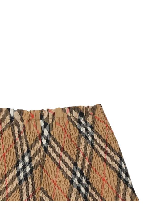 Baby girl's cotton check shorts Burberry | 8100543/MACHECK