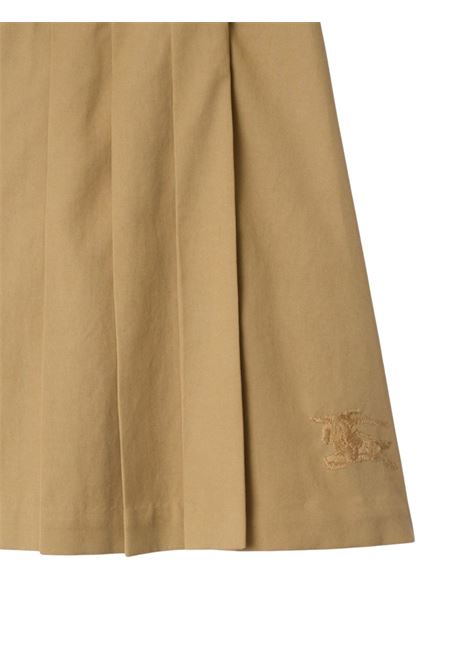 Gonna bambina beige in cotone Burberry | 8100749/MABEIGE