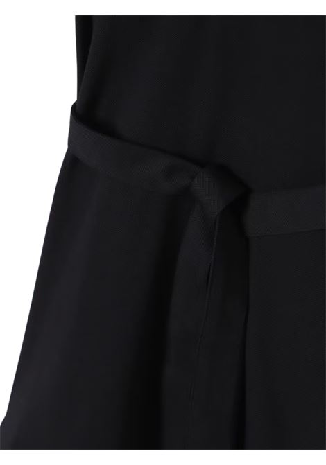 Abito bambina nero in cotone Burberry | 8105084/MANERO
