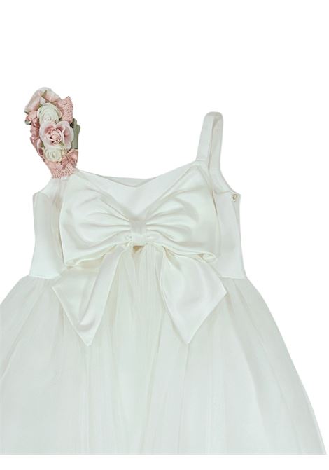 White little girl formal dress COLORICHIARI | FL108001/MABIANCO