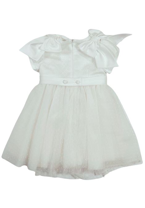 Abito cerimonia neonata bianco COLORICHIARI | FN107854/MABIANCO