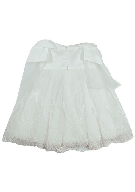 Abito cerimonia neonata bianco COLORICHIARI | FN108037/MABIANCO