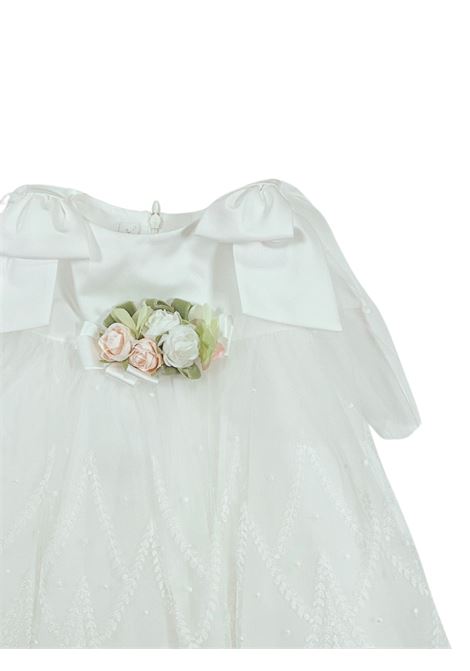 Abito cerimonia neonata bianco COLORICHIARI | FN108037/MABIANCO