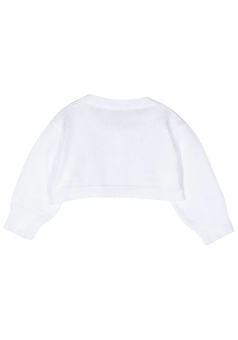 White cotton baby cardigan COLORICHIARI | FN878148/MABIANCO