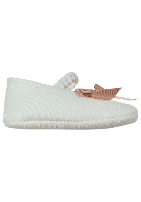 Baby girl ballet shoes, white/pink COLORICHIARI | FN958156/MABIANCO/ROSA