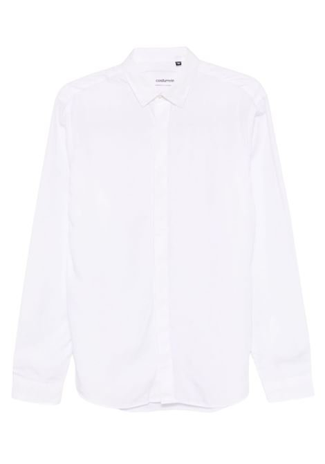 Camicia bambino bianca in cotone Costumein | VB05J/DELBIANCO
