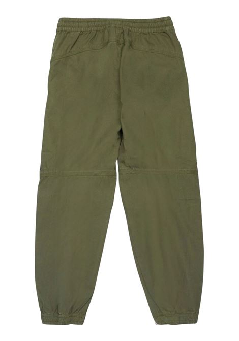 Pantalone unisex verde in cotone DIESEL | J02057KXBIM/DELVERDE
