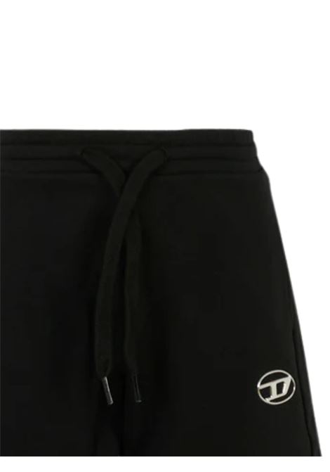 Bermuda bambino nero in cotone DIESEL | J02239KYAVF/DELNERO