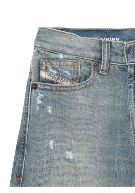 Jeans bambina in cotone denim DIESEL | J02322KXBNW/DELDENIM