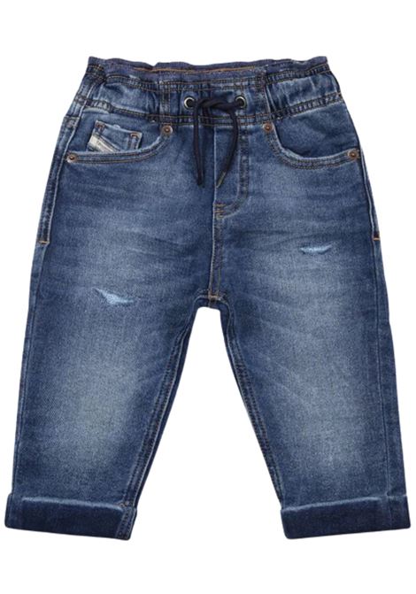 Jeans neonato in cotone denim DIESEL | K00311KXBN1/DELDENIM