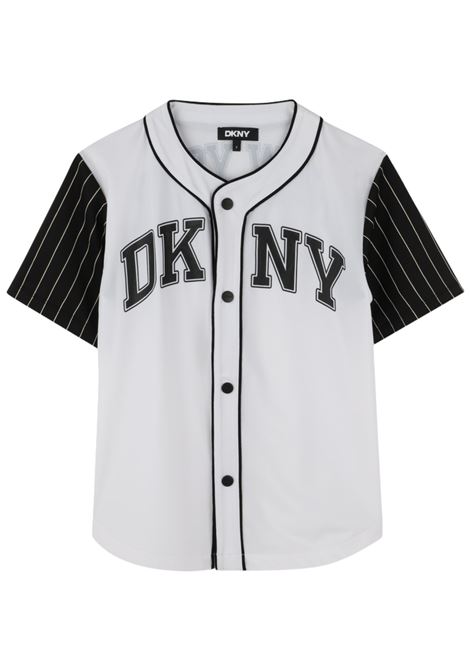 Camicia unisex bianco DKNY | D62294/SUBIANCO
