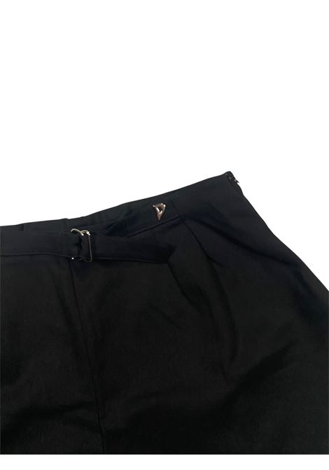 Black cotton shorts for girls DONDUP | DFBE023/SUNERO