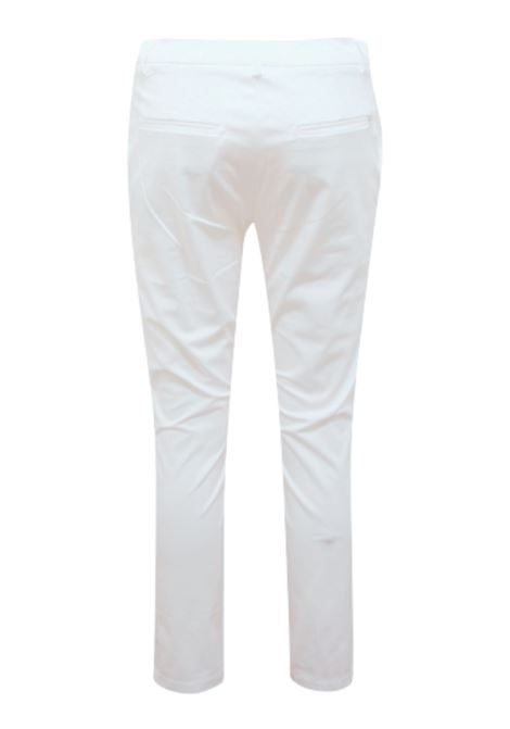 White cotton trousers for children DONDUP | DFPA60/SUBIANCO