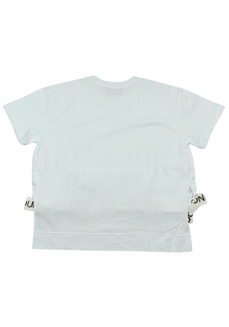 T-shirt bambina bianca in cotone DONDUP | DFTS013/SUBIANCO