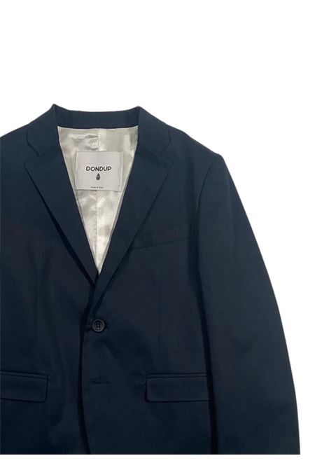 Blue cotton jacket for children DONDUP | DMGC25/SUBLU