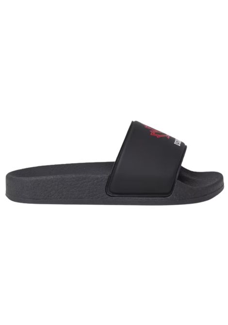 Unisex black PVC slipper DSQUARED2 | 80252/PIANERO
