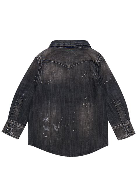Baby denim cotton shirt DSQUARED2 | D2C112B/DELGRIGIO