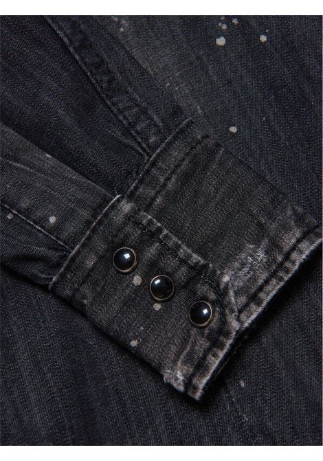 Baby denim cotton shirt DSQUARED2 | D2C112B/DELGRIGIO