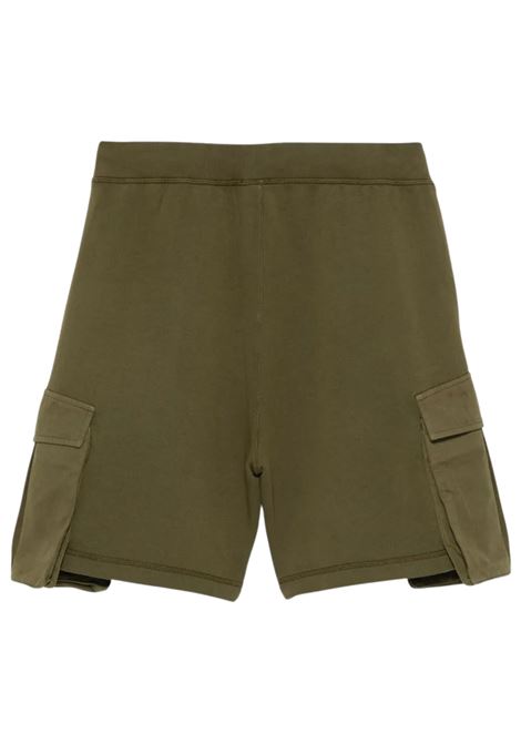 Bermuda bambino verde in cotone DSQUARED2 | D2P794M/DELVERDE