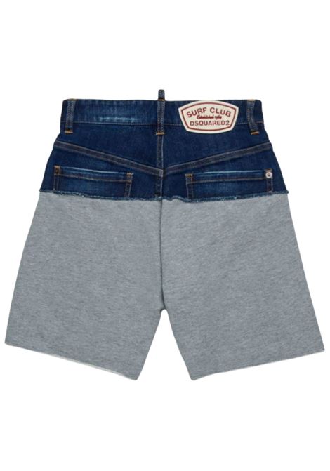 Bermuda unisex in cotone denim DSQUARED2 | D2P808U/MADENIM