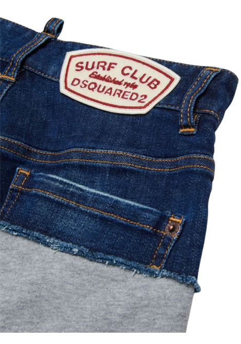 Bermuda unisex in cotone denim DSQUARED2 | D2P808U/MADENIM