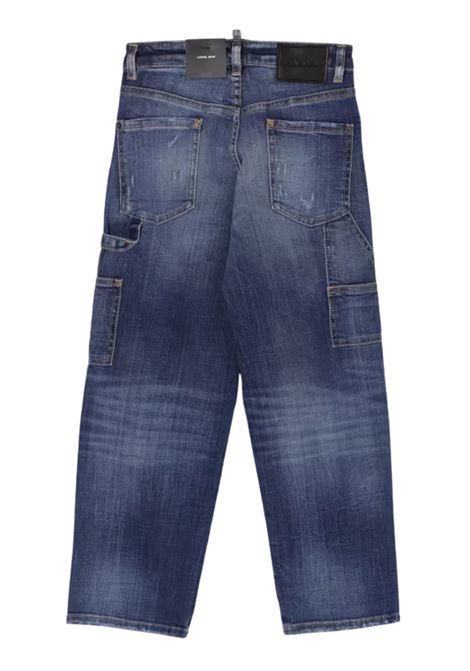 Unisex blue cotton jeans DSQUARED2 | DQ0236/DELDENIM