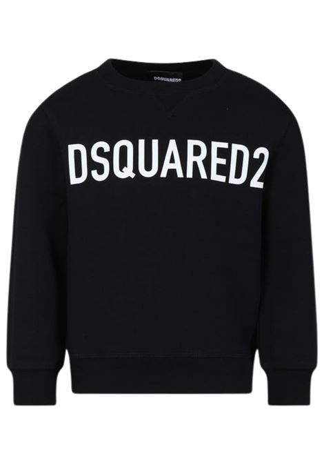 Unisex black cotton sweatshirt DSQUARED2 | DQ2009D0A4D/DELNERO