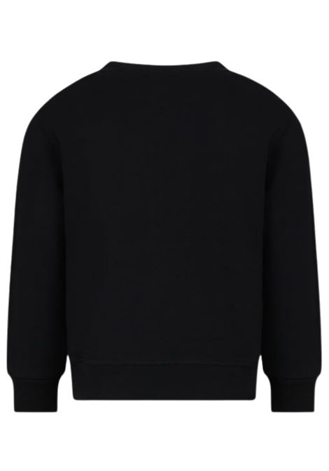 Felpa unisex nera in cotone DSQUARED2 | DQ2009D0A4D/DELNERO