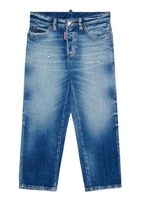 Unisex blue cotton jeans DSQUARED2 | DQ2241/DELDENIM