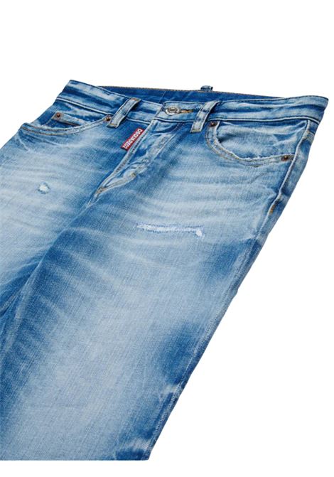 Unisex blue cotton jeans DSQUARED2 | DQ2241/DELDENIM