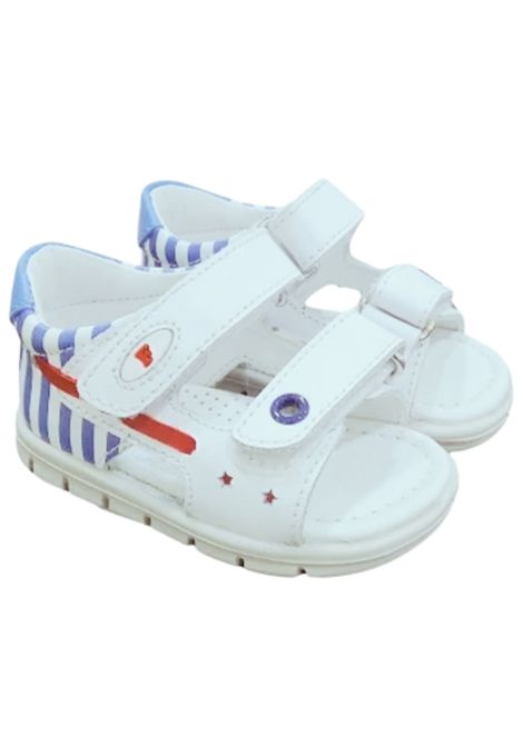 White leather children's sandal FALCOTTO | 115011/PIABIANCO