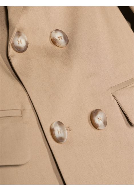 Giacca bambino beige in cotone FAY | FS2P04/SUBEIGE