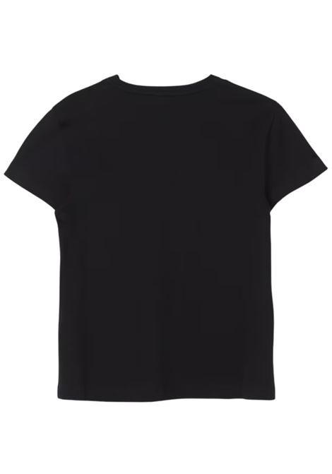 T-shirt bambina nera in cotone GIVENCHY | H30429/MANERO