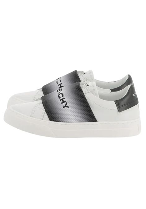 Scarpe unisex bianco/nero in pelle GIVENCHY | H30673/PIABIANCO/NERO