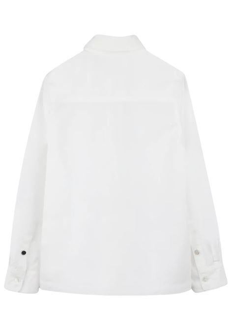 Camicia bambino bianca in cotone GIVENCHY | H30683/MABIANCO