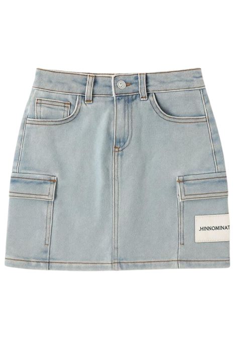 Gonna bambina in cotone denim HINNOMINATE | 00140/DEBDENIM