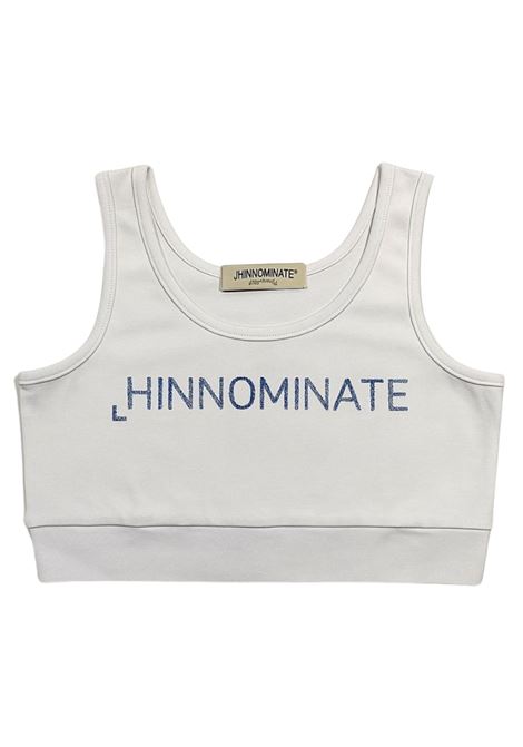 Top bambina bianco in cotone HINNOMINATE | TY00281/DEBBIANCO