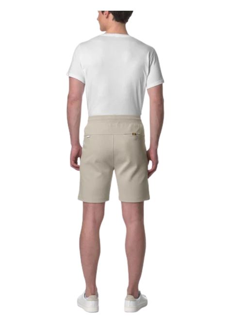 Beige cotton Bermuda shorts for children K-way | K2122XW/MOBEIGE