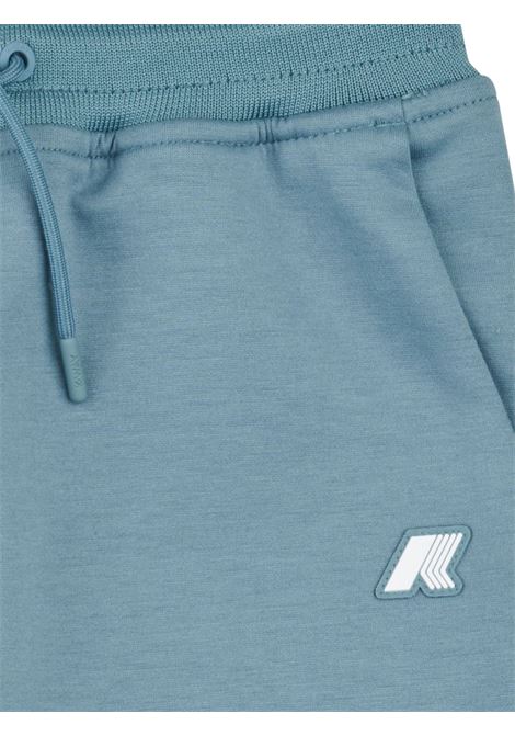 Children's Bermuda shorts in viscose blend K-way | K31411W/MAVERDE