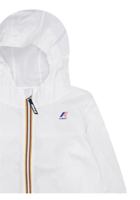 Giubbino neonato bianco in nylon K-way | K8122BW/SUBIANCO