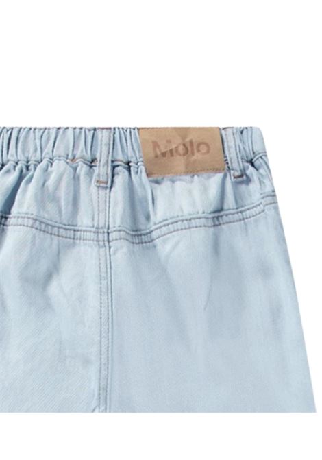 Jeans bambina azzurro in cotone MOLO | 2S25/113/DEBDENIM