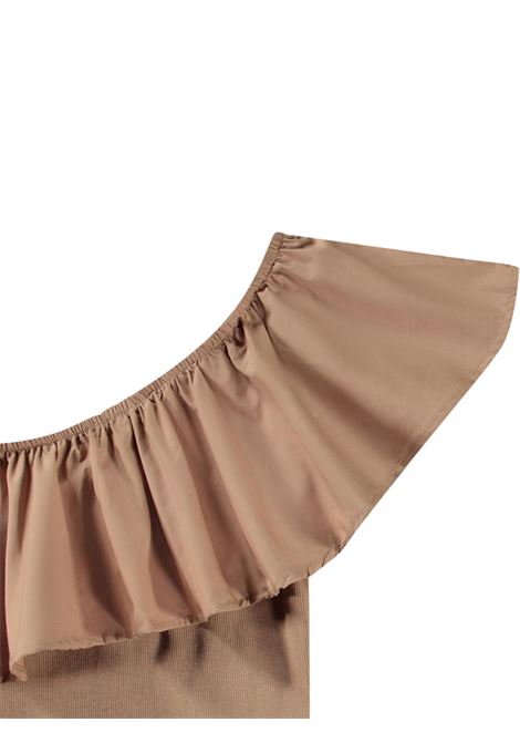 Beige cotton sweater for girls MOLO | 2S25A105/DEBBEIGE
