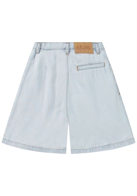 Shorts bambina in cotone denim MOLO | 2S25H201/DEBDENIM