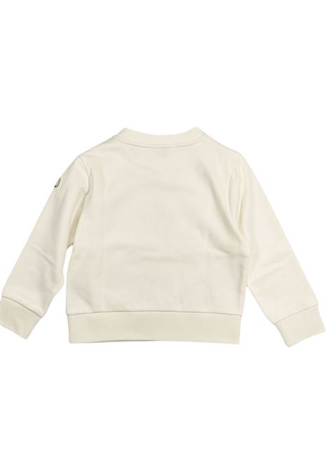 White cotton children's sweatshirt Moncler | 8G000038/CEBIANCO