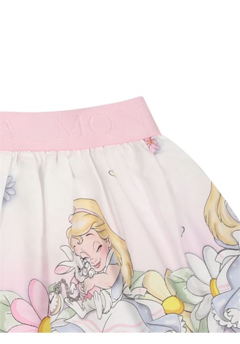 Gonna neonata rosa in cotone Monnalisa | 31E7035660/ANROSA