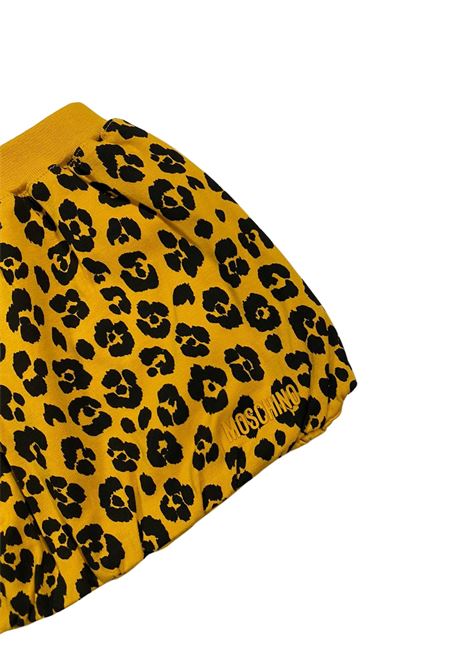 Yellow cotton baby skirt Moschino | MDJ007/FIGIALLO