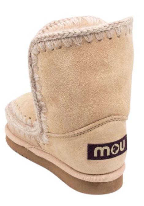 Stivali Eskimo bambina rosa in camoscio Mou | MU.FK101000A/DELROBE