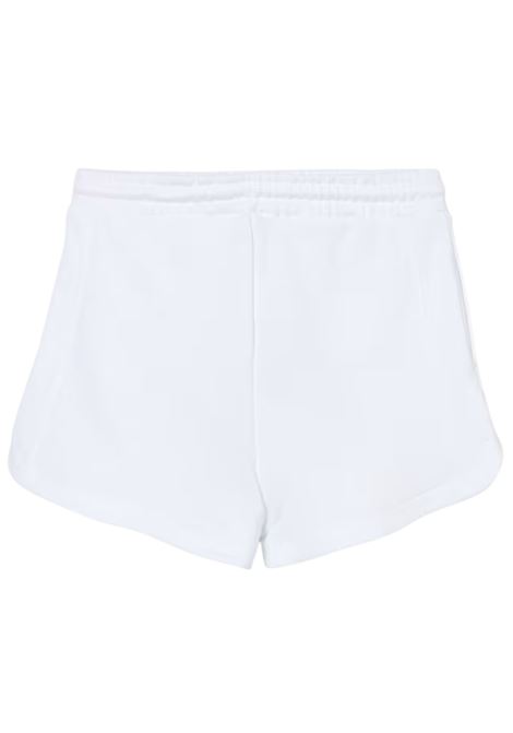 Shorts bambina bianco in cotone MSGM | MSJGSH095/CEBIANCO